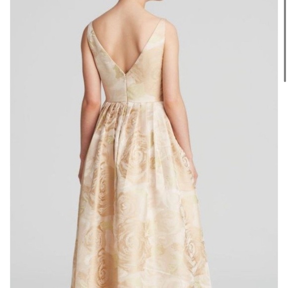 Adrianna Papell floral jacquard ball gown - Picture 2 of 4